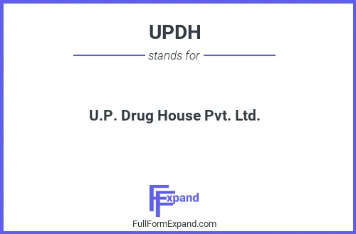 UP Drugs House Pvt Ltd