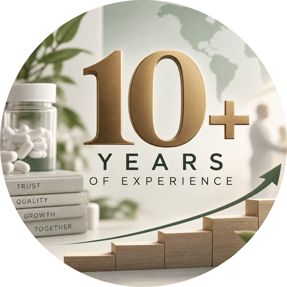 10+ Years of Experience